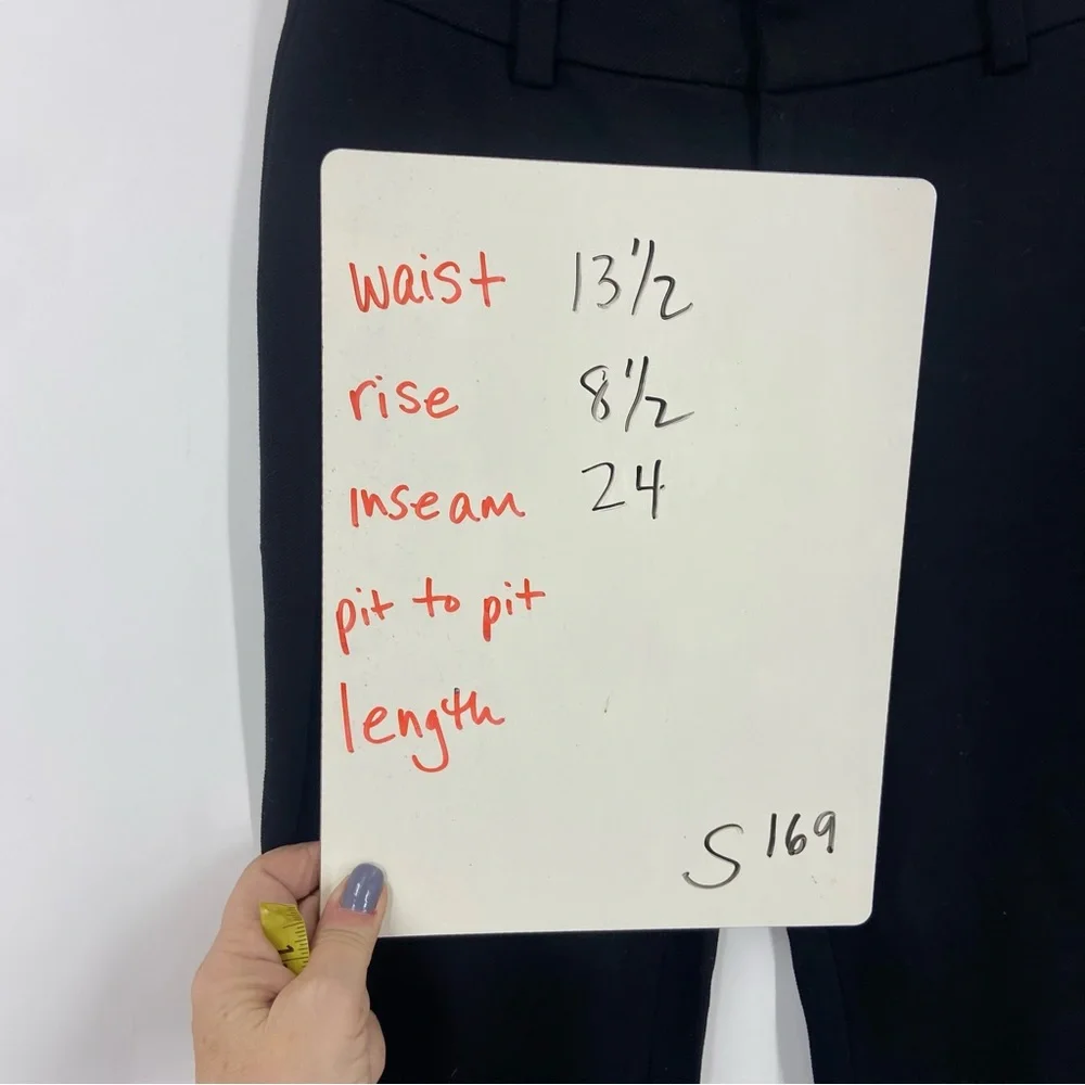 Madewell Black Pants Womens 0 - Picture 5 of 5